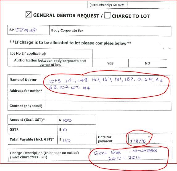 SP52948-BCS-Strata-Management-trying-enforce-overdue-gas-heating-levies-without-disclosure-to-owners-1Aug2016