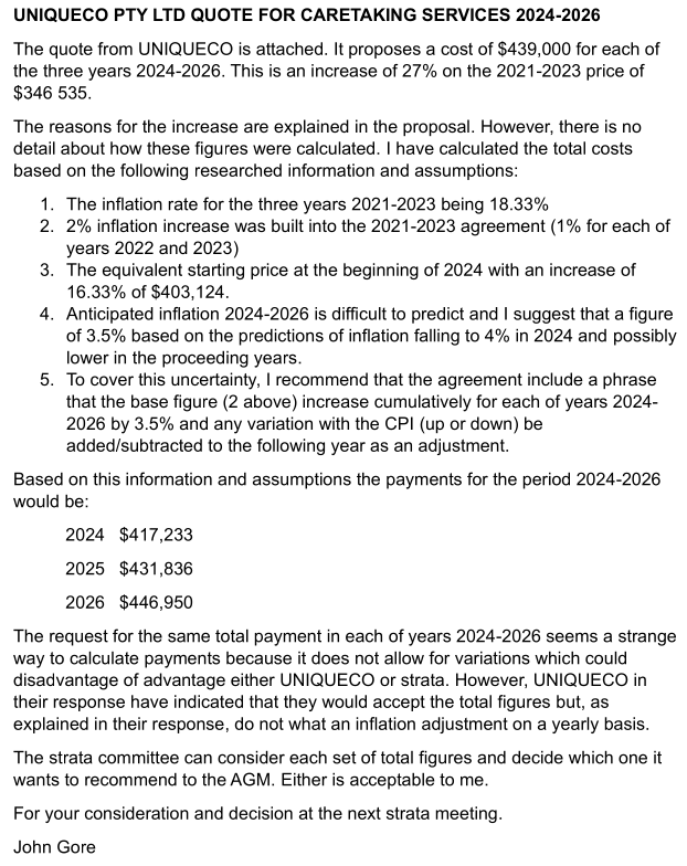 SP52948-Chairperson-John-Gore-second-misleading-statements-in-attempt-to-renew-contract-with-Uniqueco-Property-Services.png