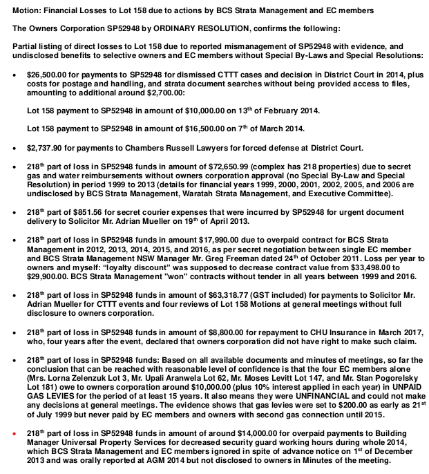 SP52948-Solicitor-Adrian-Mueller-prevented-Motion-about-financial-losses-to-Lot-158-at-AGM-2017.webp