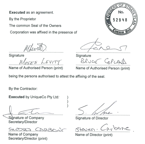 SP52948-UniqueCo-Property-Services-contract-signed-by-unfinancial-owner-Moses-Levitt-7Dec2014.png