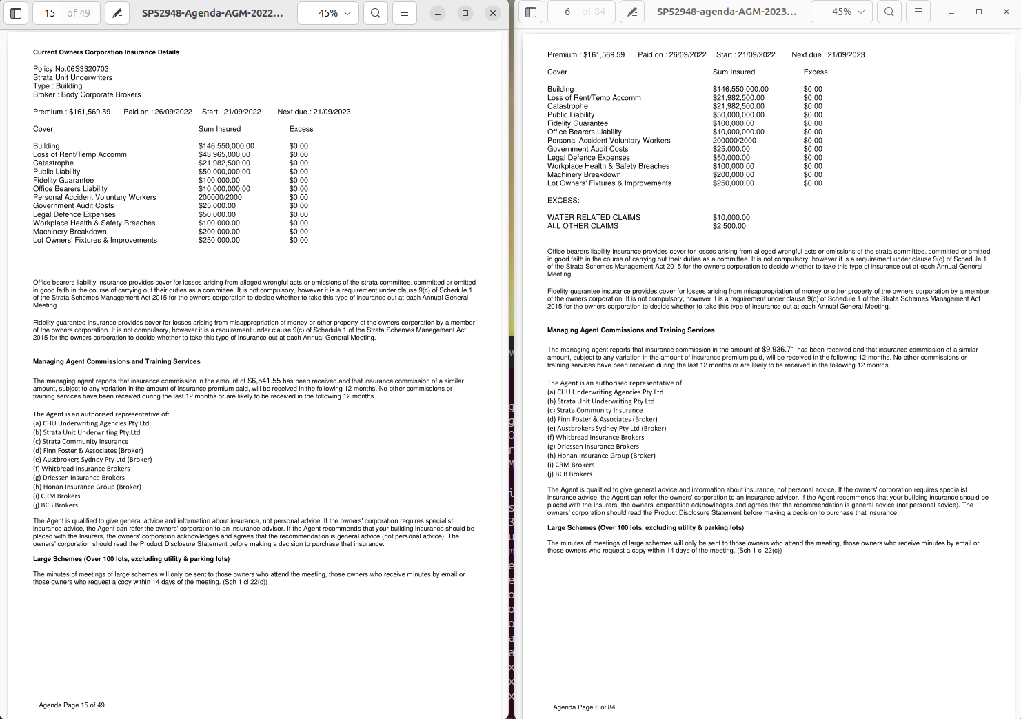 SP52948-Waratah-Strata-Management-reporting-same-insurance-renewal-scheduled-for-21Sep2022-with-different-covers-in-agenda-for-AGM-2022-and-2023.png