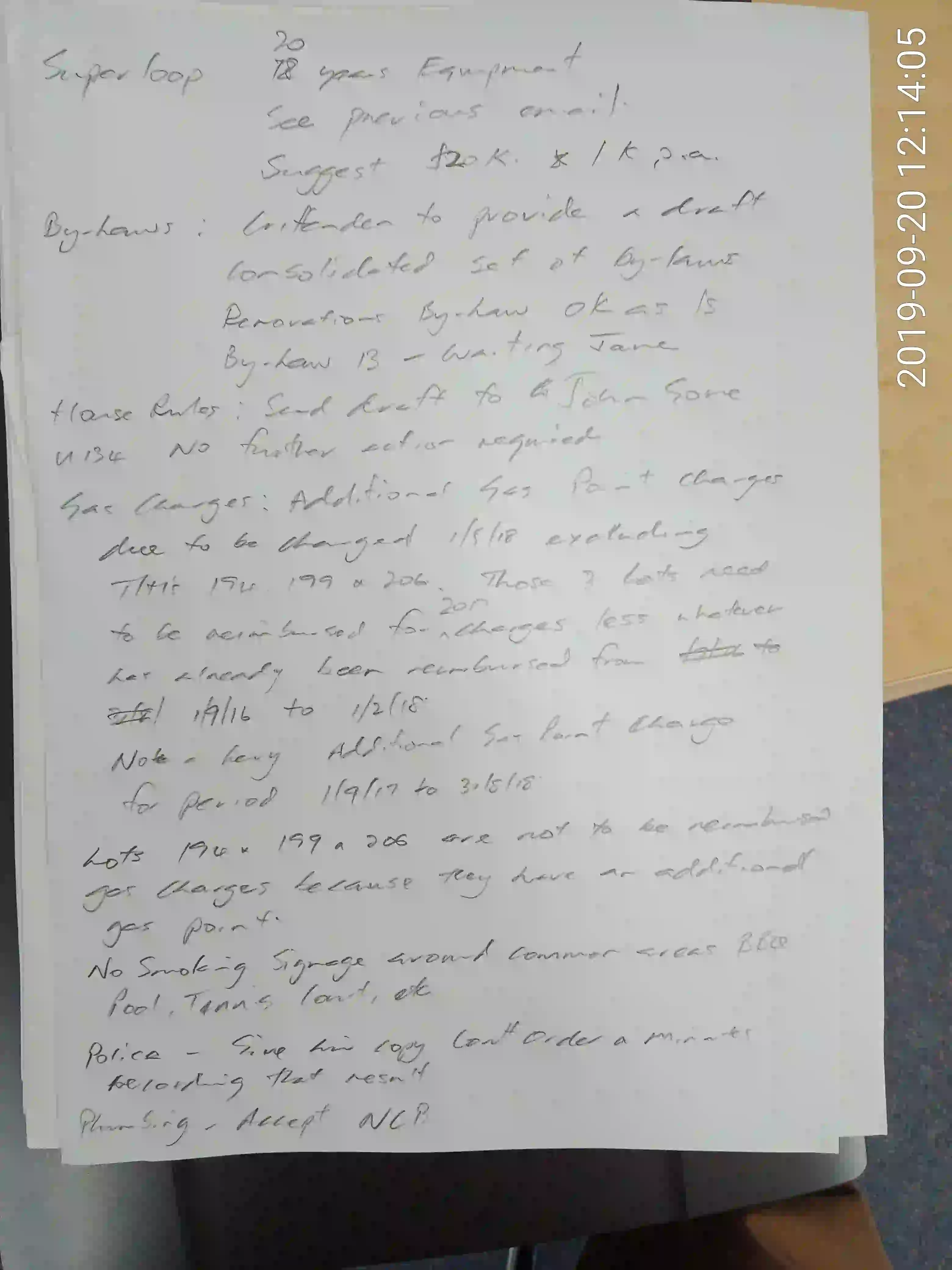 SP52948-Waratah-Strata-Management-written-notes-showing-full-knowledge-of-three-townhouses-claiming-private-gas-usage-whilst-not-paying-any-levies-for-additional-gas-connection-for-heating.webp