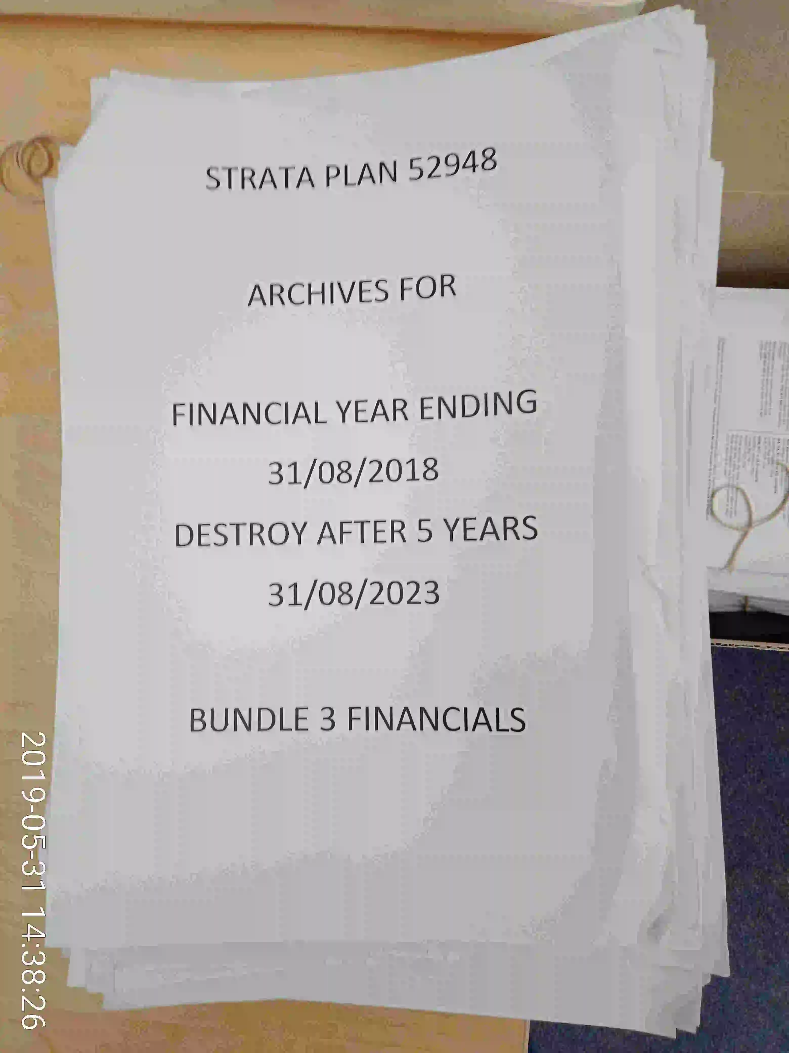 SP52948-archives-for-FY-2018-bundle-3-to-be-destroyed-two-years-earlier-than-legal-requirements