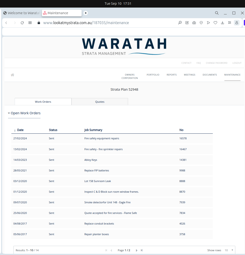 SP52948-waratahstrata.com.au-website-Maintenance-Open-Work-Orders-page-1-10Sep2024