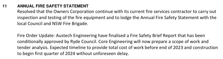 SP52948-minutes-AGM-2023-Motion-11-annual-fire-safety-statement-incomplete-and-misleading-for-owners.png